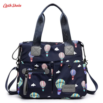 New fashion Women Bag Handbags Soft Waterproof nylon Oxford Shoulder Crossbody Bags Cartoon Hot Air Balloon Printing
New fashion Women Bag Handbags Soft Waterproof nylon Oxford Shoulder Crossbody Bags Cartoon Hot Air Balloon Printing