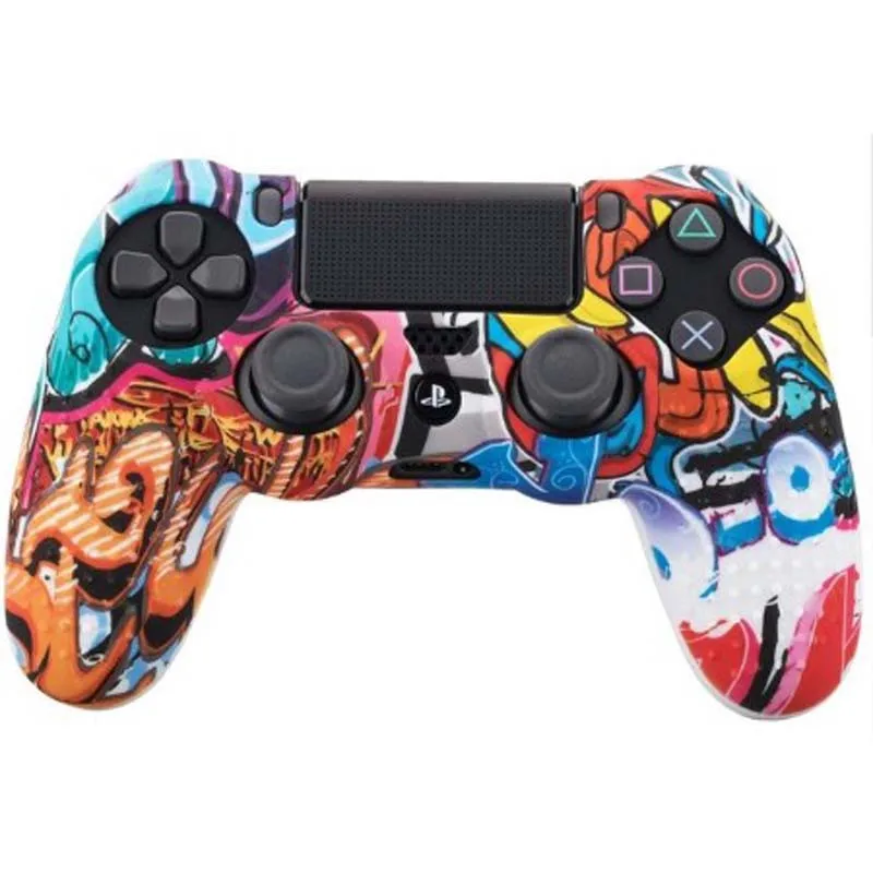 Camouflage Case Graffiti Studded Dots Silicone Rubber Gel Skin for Sony PS4 Slim/Pro Controller Cover Case for Dualshock 4 PS4
Camouflage Case Graffiti Studded Dots Silicone Rubber Gel Skin for Sony PS4 Slim/Pro Controller Cover Case for Dualshock 4 PS4