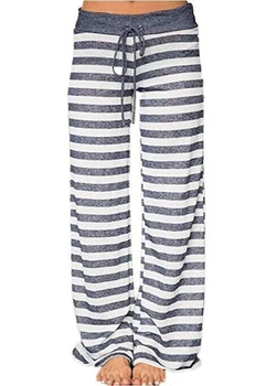 New Striated Womens Sleep Bottoms Waist Tie Pajama Pants Women Piyamas Trousers Summer Loose Pantalon Home Pants Pyjama
New Striated Womens Sleep Bottoms Waist Tie Pajama Pants Women Piyamas Trousers Summer Loose Pantalon Home Pants Pyjama