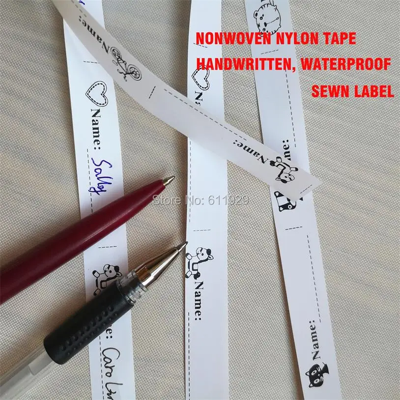 free shipping custom non-woven fabric handwritten name/kids name label/DIY brand name/clothing care label/washing label 150 pcs
free shipping custom non-woven fabric handwritten name/kids name label/DIY brand name/clothing care label/washing label 150 pcs