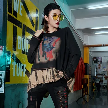 Soft Cotton T shirts Punk Clothing Plus size Long Sleeve 2019 New Women Casual Comfortable TShirt Shirts LT350S30
Soft Cotton T shirts Punk Clothing Plus size Long Sleeve 2019 New Women Casual Comfortable TShirt Shirts LT350S30