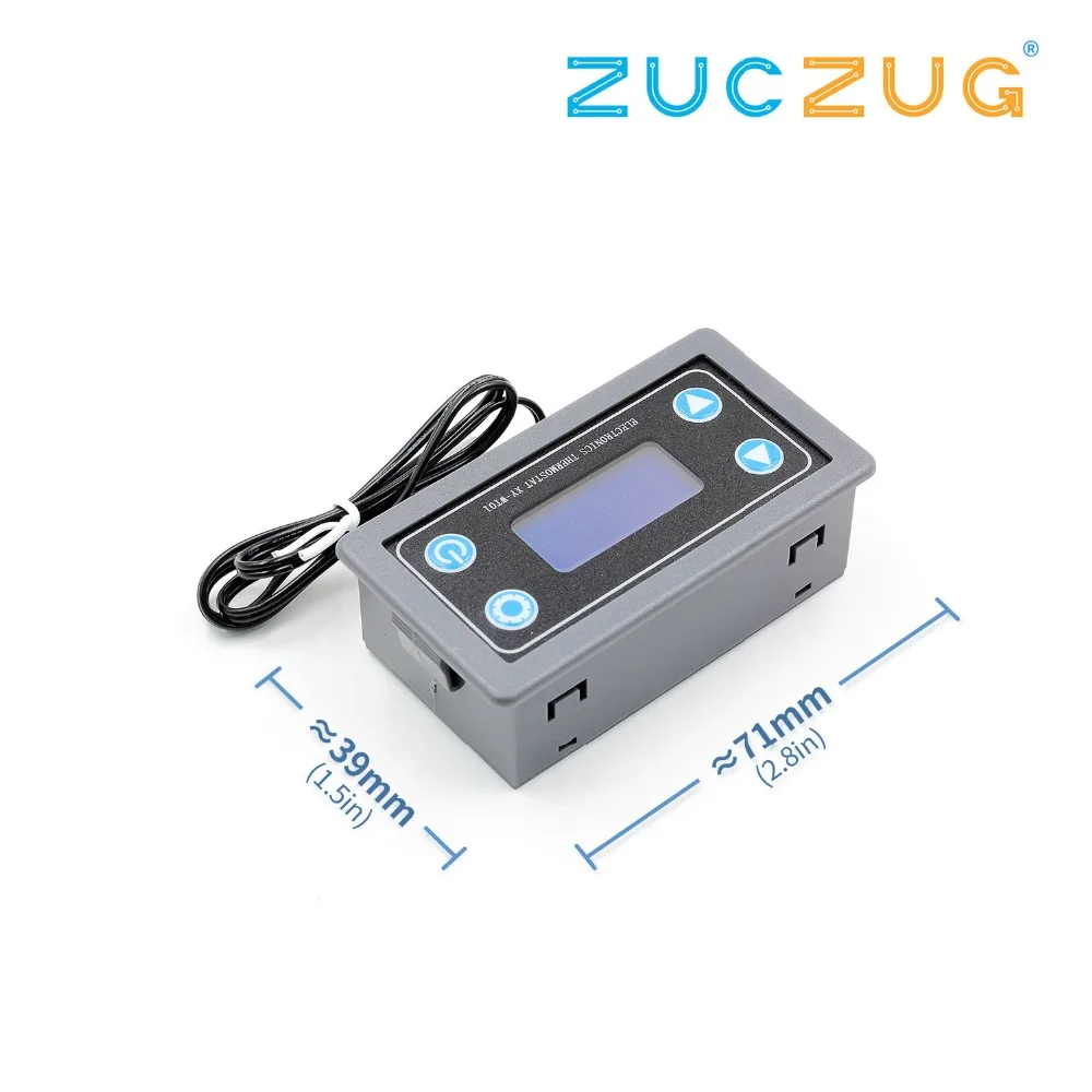DC12V LED Digital Thermostat Temperature Control Thermometer Thermo Controller Switch Module + NTC Sensor
DC12V LED Digital Thermostat Temperature Control Thermometer Thermo Controller Switch Module + NTC Sensor