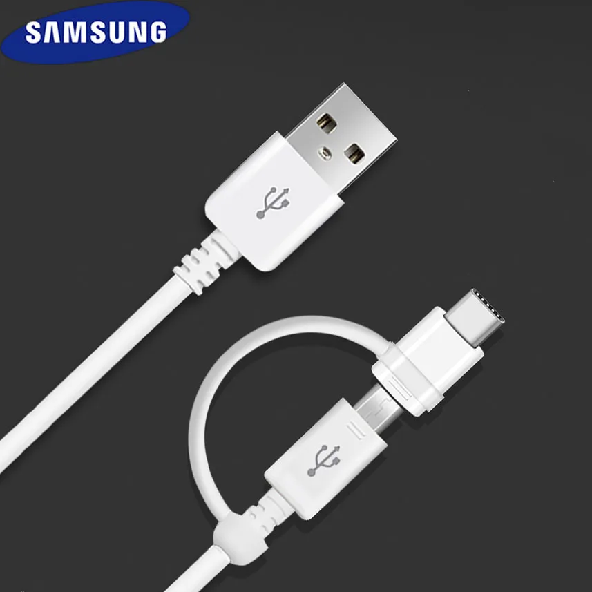 Samsung s8 s9 Charging 2in1 Fast Cable Micro-Type C USB For Note9 S8 S8 plus note8 S9 S9 plus C5pro C7pro C9pro S6 S7 edge
Samsung s8 s9 Charging 2in1 Fast Cable Micro-Type C USB For Note9 S8 S8 plus note8 S9 S9 plus C5pro C7pro C9pro S6 S7 edge