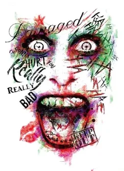 Waterproof Temporary Fake Tattoo Stickers Cool Sexy Scary Red Joker Film Halloween Big Design Body Art Make Up Tools
Waterproof Temporary Fake Tattoo Stickers Cool Sexy Scary Red Joker Film Halloween Big Design Body Art Make Up Tools