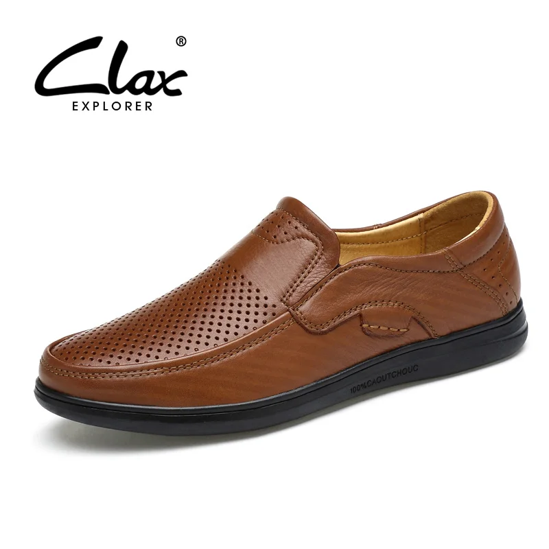 CLAX Mens Summer Loafers Breathable Genuine Leather Man Leather Shoe Slipons Male Moccasins Handmade luxury Big Size
CLAX Mens Summer Loafers Breathable Genuine Leather Man Leather Shoe Slipons Male Moccasins Handmade luxury Big Size