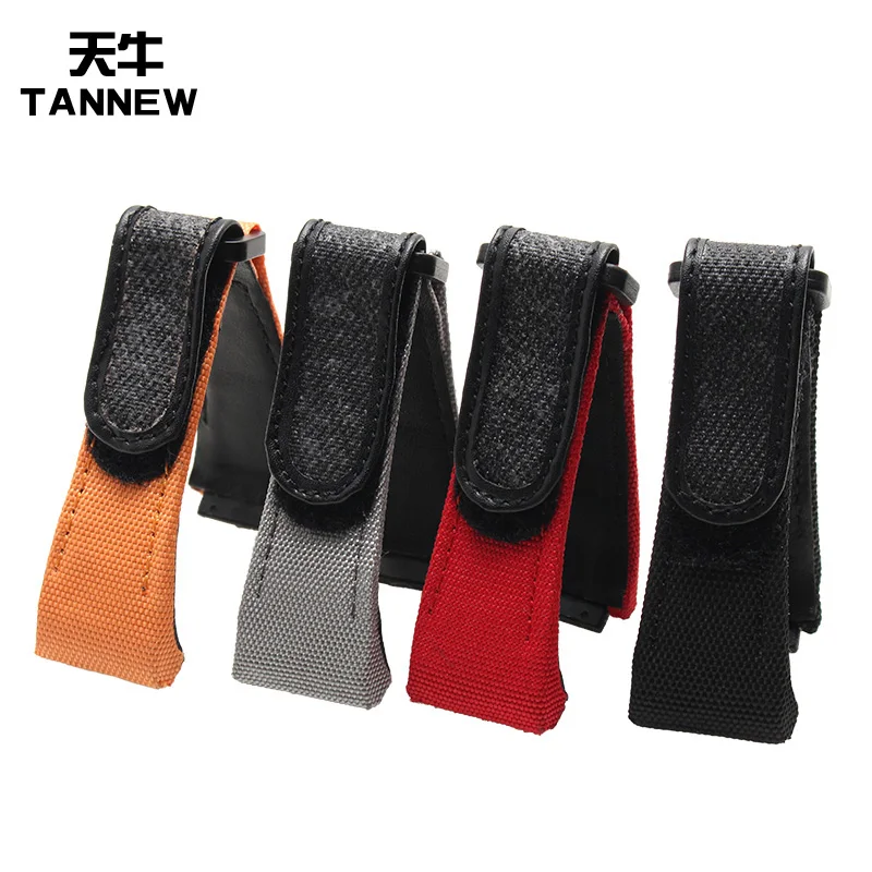 Luxurious 27mm Nylon Canvas with Genuine Leather Watchband strap for Man bracelet Wrist fit richard MILLE 7750 shipping free
Luxurious 27mm Nylon Canvas with Genuine Leather Watchband strap for Man bracelet Wrist fit richard MILLE 7750 shipping free