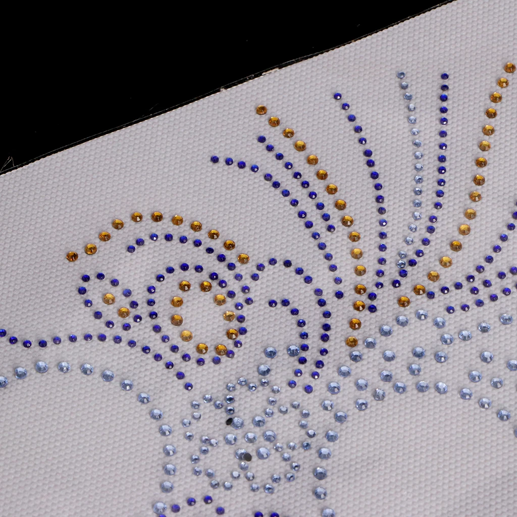Fashion Hotfix Rhinestones,Heat Transfer Design Iron on Motifs,Rhinestone Applique Patch Sewing Accessories