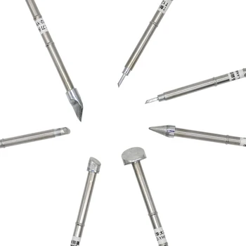 QUICKO Non-standard iron tips T12 soldering Tip for 9501 handle T12 soldering station fast melt tin welding tools recovery tip
QUICKO Non-standard iron tips T12 soldering Tip for 9501 handle T12 soldering station fast melt tin welding tools recovery tip