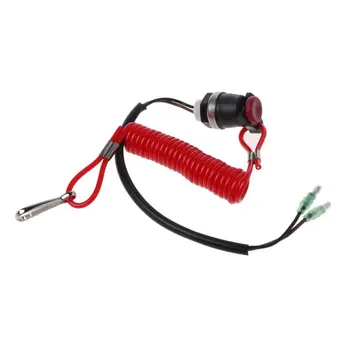 Boat Outboard Engine Motor Kill Stop Switch Motorboat Safety Tether Lanyard Cord Switch For Yamaha Marine Mercury Tohatsu
Boat Outboard Engine Motor Kill Stop Switch Motorboat Safety Tether Lanyard Cord Switch For Yamaha Marine Mercury Tohatsu