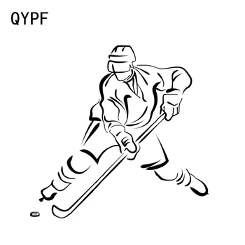 QYPF 13.3*12.9CM Fashion Hockey Car Stickers Vinyl Decor High Quality Silhouette Accessories Motorcycle C16-0559
QYPF 13.3*12.9CM Fashion Hockey Car Stickers Vinyl Decor High Quality Silhouette Accessories Motorcycle C16-0559