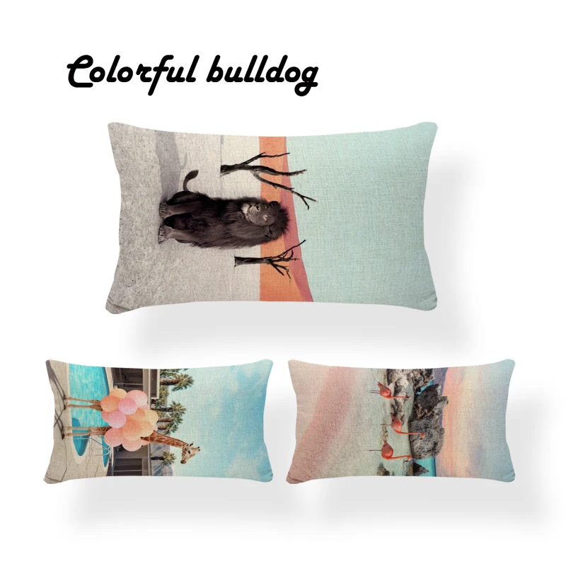 Flamingo Beach Palm Tree Cushion Covers Giraffe Leopard Camel Pillow Abstract House Warming Throw Pillow Case 30X50Cm Polyester
Flamingo Beach Palm Tree Cushion Covers Giraffe Leopard Camel Pillow Abstract House Warming Throw Pillow Case 30X50Cm Polyester