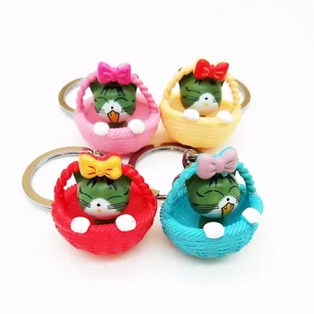 FREE SHIPPING BY DHL 100pcs/lot New Plastic Cat Keychains Lovely Cat in Basket Keyrings for Gifts
FREE SHIPPING BY DHL 100pcs/lot New Plastic Cat Keychains Lovely Cat in Basket Keyrings for Gifts
