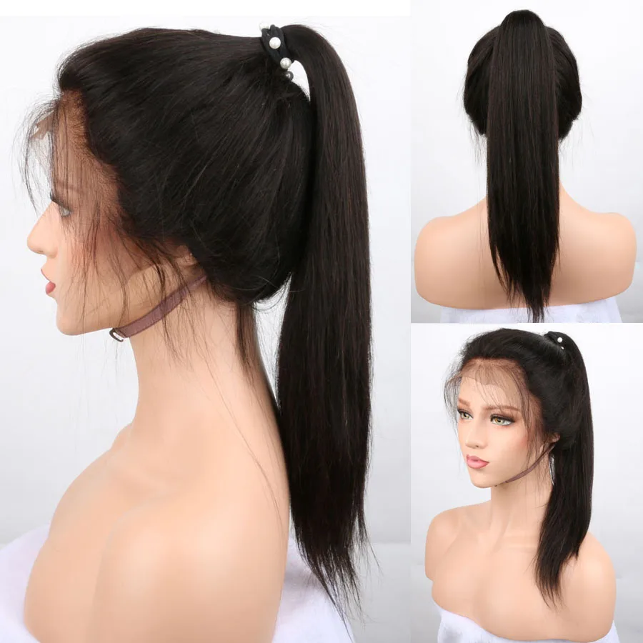 glueless full lace human hair wigs