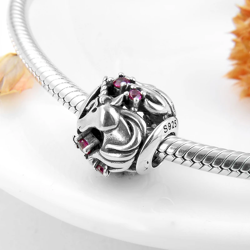 Pinky Unicorn Charm Bracelet 10 Pinky Unicorn Charm Bracelet -Unicorn Fashion HTB1fcVAaZfrK1Rjy1Xdq6yemFXa8