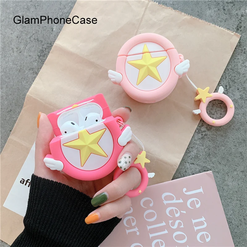 GlamPhoneCase Beautiful Girl Five-pointed Star Airpods1/2 Generation Protective Cover Apple Wireless Bluetooth Headset Box
GlamPhoneCase Beautiful Girl Five-pointed Star Airpods1/2 Generation Protective Cover Apple Wireless Bluetooth Headset Box