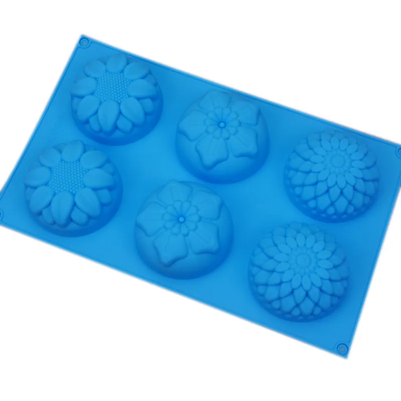 6 Cavity Flower Shaped Silicone DIY Handmade Soap Mold Sugar Chocolate Bakeware Baking Tool Store
6 Cavity Flower Shaped Silicone DIY Handmade Soap Mold Sugar Chocolate Bakeware Baking Tool Store