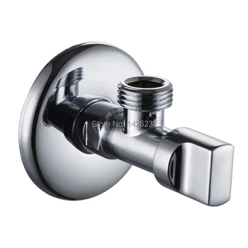 KES K1130 Brass Angle Valve G1/2 Inlet and Outlet with Metal Handle Conventional, Polished Chrome
KES K1130 Brass Angle Valve G1/2 Inlet and Outlet with Metal Handle Conventional, Polished Chrome