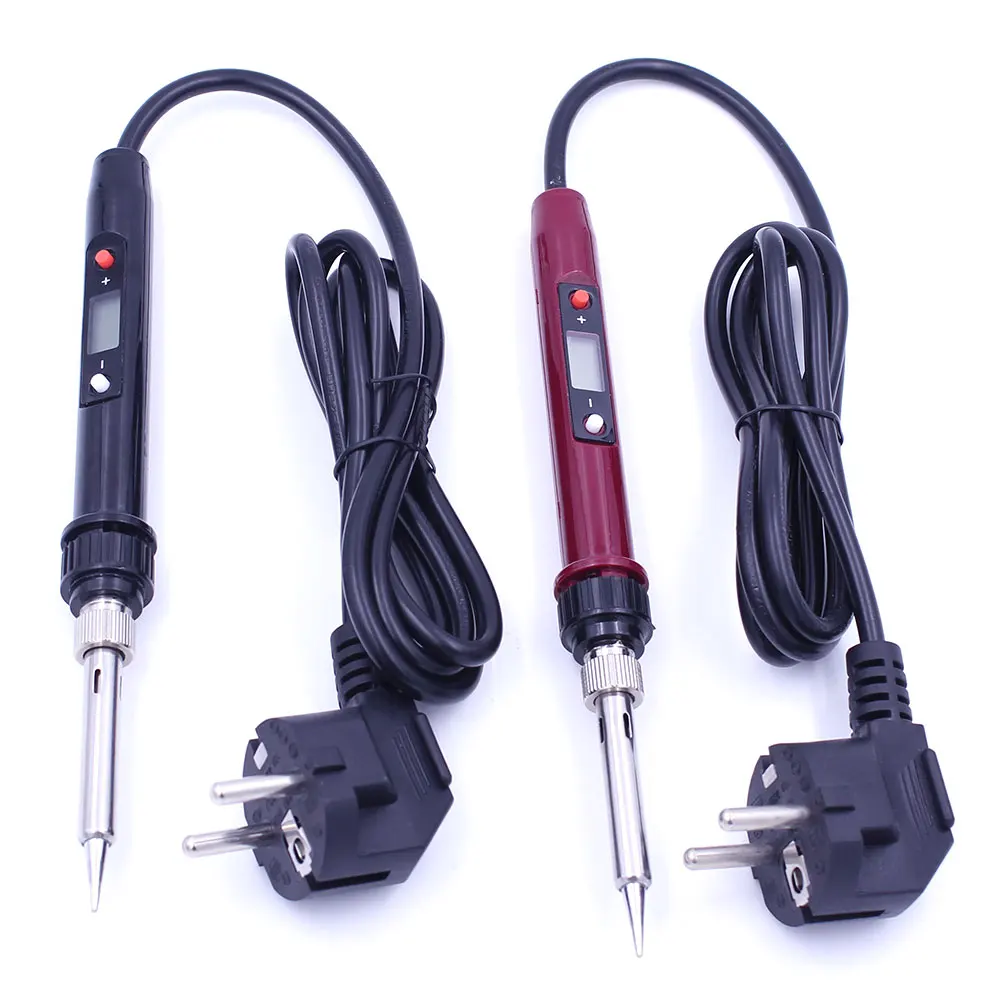 80W Soldering Iron Adjustable Temperature Electric Iron Digital Display Welding Rework Repair Tool Lead-free 220V Solder Station
80W Soldering Iron Adjustable Temperature Electric Iron Digital Display Welding Rework Repair Tool Lead-free 220V Solder Station