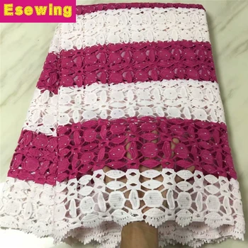 5yards/lot High quality nigerian wedding african lace fabrics/most popular guipure cord lace fabric for wedding dress pink color
5yards/lot High quality nigerian wedding african lace fabrics/most popular guipure cord lace fabric for wedding dress pink color
