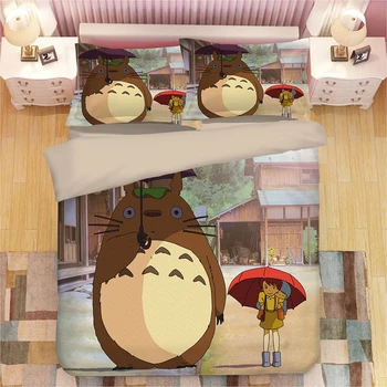 Lovely Totoro Bedding Set Kids Colorful Cartoon Duvet Cover Set Umbrella Print Quilt Cover King Queen Bedclothes Pillowcase 3Pcs
Lovely Totoro Bedding Set Kids Colorful Cartoon Duvet Cover Set Umbrella Print Quilt Cover King Queen Bedclothes Pillowcase 3Pcs