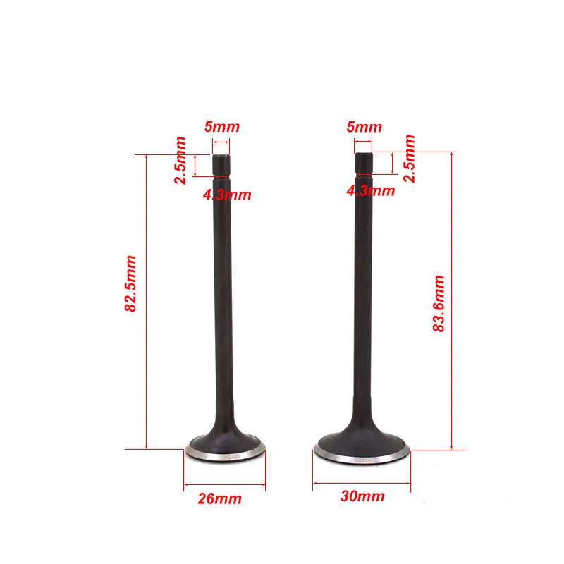 Motorcycle Engine Valve Intake Exhaust Stem Valve for Honda CBF150 XR150 XR 150 CBF 150 KTT Engine Spare Parts
Motorcycle Engine Valve Intake Exhaust Stem Valve for Honda CBF150 XR150 XR 150 CBF 150 KTT Engine Spare Parts