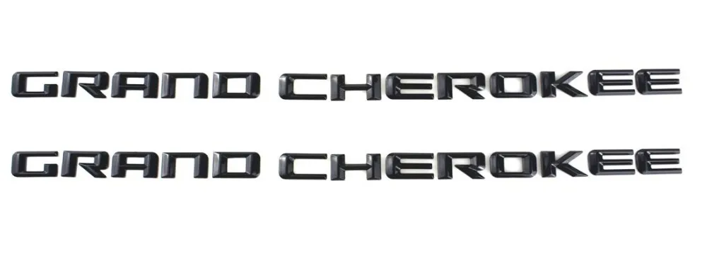 2X Grand Cherokee Altitude Emblems,3D Letter ABS Nameplate Set Emblems for SRT Jeep Badge New 08-15
2X Grand Cherokee Altitude Emblems,3D Letter ABS Nameplate Set Emblems for SRT Jeep Badge New 08-15