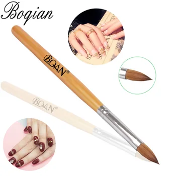 BQAN 1pcs #6#8#10 Yellow Wooden Handle Kolinsky Sable Brush Acrylic Nail Art Brush Acrylic Salon
BQAN 1pcs #6#8#10 Yellow Wooden Handle Kolinsky Sable Brush Acrylic Nail Art Brush Acrylic Salon