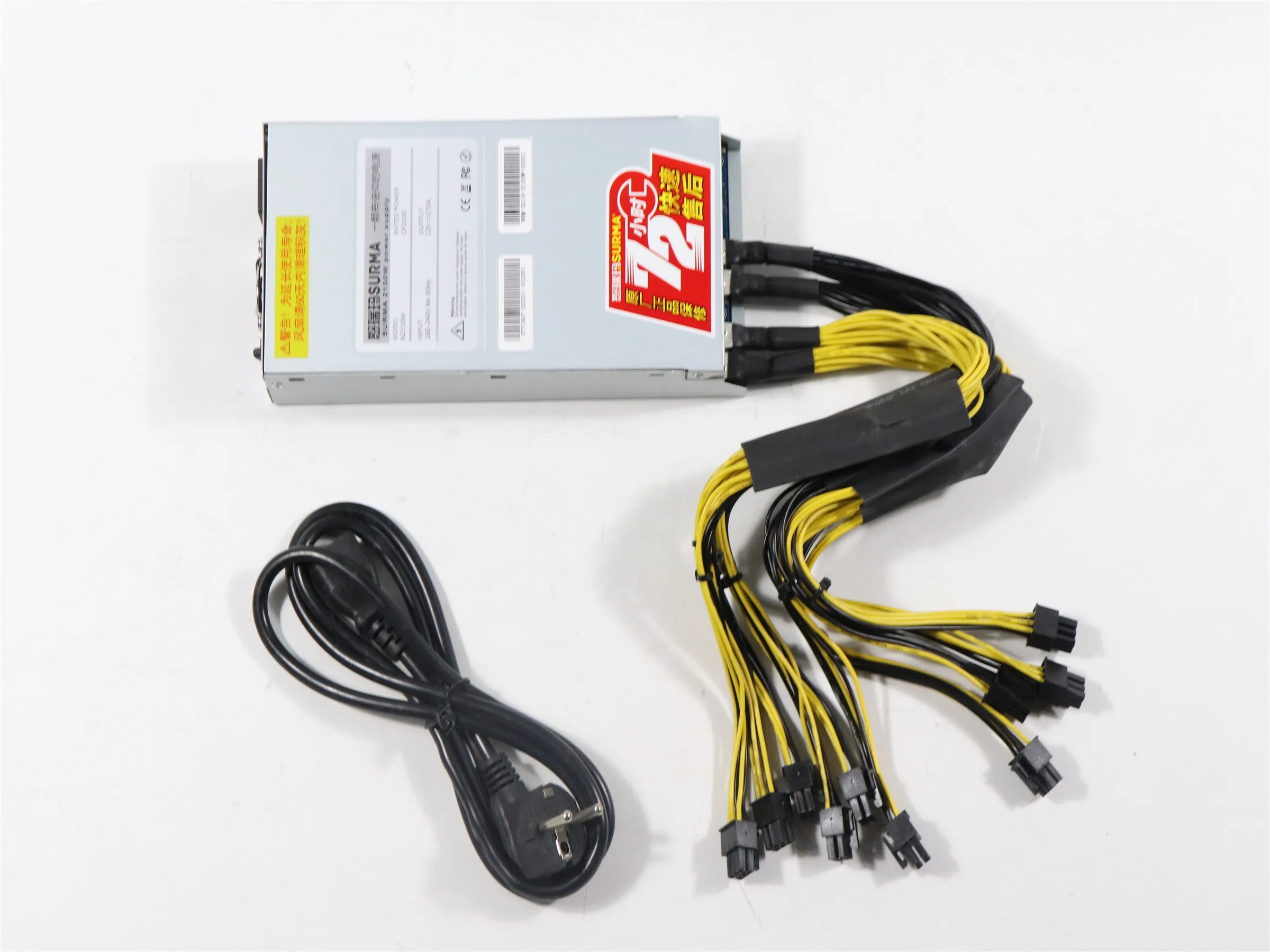 New BTC LTC DASH ZEC Miner 2150W PSU Power Supply For Antminer S9 S9 SE S9k T9+ L3+ E3 Z9 Z11 Ebit E9i Innosilicon A9
New BTC LTC DASH ZEC Miner 2150W PSU Power Supply For Antminer S9 S9 SE S9k T9+ L3+ E3 Z9 Z11 Ebit E9i Innosilicon A9