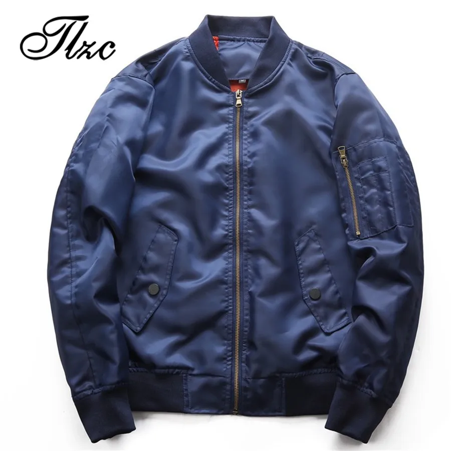 TLZC New Windproof Mens Flight Jackets Solid Air Force Jacket Plus Size M-6XL Spring Autumn Man Long Sleeve Casual Pilot Coats
TLZC New Windproof Mens Flight Jackets Solid Air Force Jacket Plus Size M-6XL Spring Autumn Man Long Sleeve Casual Pilot Coats