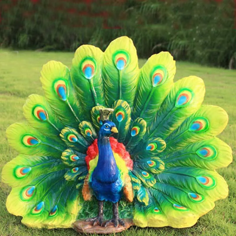 Statue Resin Crafts opening screen Lucky Birds Peacock Toys Action For Chilren Homes Recognize animal Action Toy Figures 1PCS
Statue Resin Crafts opening screen Lucky Birds Peacock Toys Action For Chilren Homes Recognize animal Action Toy Figures 1PCS