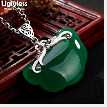 Uglyless 100% Real 990 Pure Silver Handmade Ethnic Vines Pendants for Women Abstract Chalcedony Heart Necklaces NO Chains Jewel
Uglyless 100% Real 990 Pure Silver Handmade Ethnic Vines Pendants for Women Abstract Chalcedony Heart Necklaces NO Chains Jewel