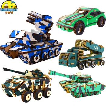 Military Series Tank 3D Wood DIY Toy Wooden Bricks building blocks Weapons Car Toys with birthday For Children Adult
Military Series Tank 3D Wood DIY Toy Wooden Bricks building blocks Weapons Car Toys with birthday For Children Adult