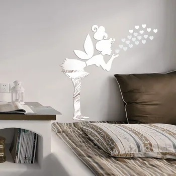 New arrival Angel Girl Cartoon Acrylic wall sticks TV wall Mirror surface wall decor Badroom DIY Art wall stickers
New arrival Angel Girl Cartoon Acrylic wall sticks TV wall Mirror surface wall decor Badroom DIY Art wall stickers
