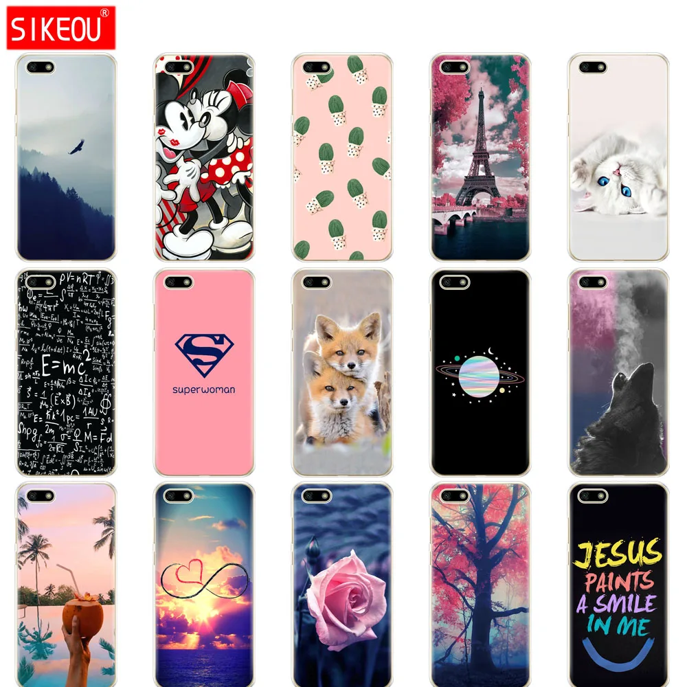Silicone case For Huawei Y5 PRIME 2018 case 5.45" inch Soft Tpu cover for Huawei Y 5 prime 2018 case Cartoon animal funda shell
Silicone case For Huawei Y5 PRIME 2018 case 5.45" inch Soft Tpu cover for Huawei Y 5 prime 2018 case Cartoon animal funda shell