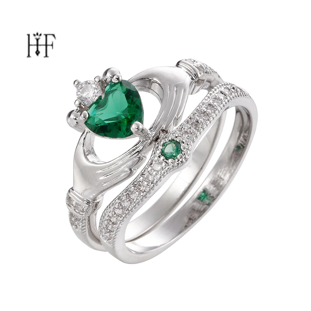 Heart Ring set Fashion Wedding Rings Vintage Silver Color Rings Wedding Ring For Women With My Hands I Give You My Heart
Heart Ring set Fashion Wedding Rings Vintage Silver Color Rings Wedding Ring For Women With My Hands I Give You My Heart