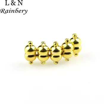 Rainbery 5pcs/Lot Magnetic Clasp Gold Color Jewelry Fastener Small Magnet DIY Necklace Fasten JBC0103
Rainbery 5pcs/Lot Magnetic Clasp Gold Color Jewelry Fastener Small Magnet DIY Necklace Fasten JBC0103