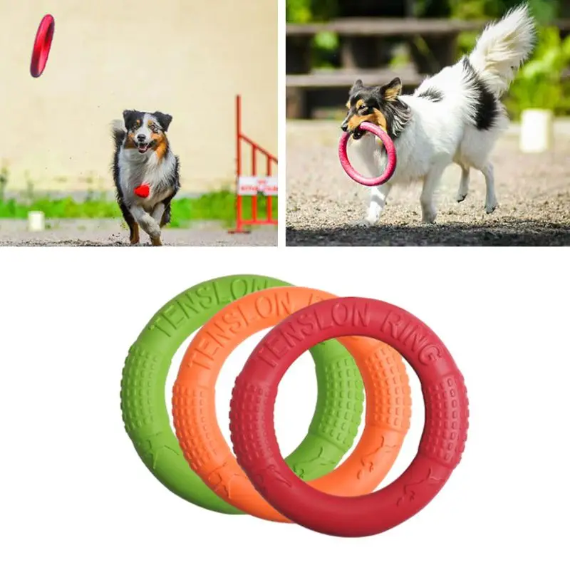 Pet Training Ring EVA Flying Discs Exercise Rings Outdoor Toys Play Interactive Clean Teeth Multi-functional Bite Chew Toy C42
Pet Training Ring EVA Flying Discs Exercise Rings Outdoor Toys Play Interactive Clean Teeth Multi-functional Bite Chew Toy C42