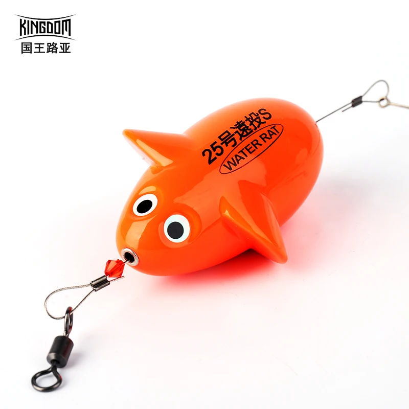 1PCS 30g 50g 75g 90g Casting Lure Water Rat Bait Fishing Tackle Sea Trolling Lures Game Lure with Hook and Leader Line
1PCS 30g 50g 75g 90g Casting Lure Water Rat Bait Fishing Tackle Sea Trolling Lures Game Lure with Hook and Leader Line