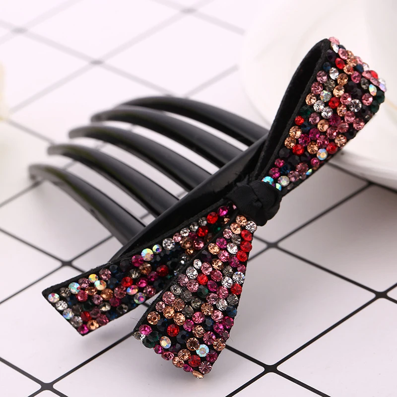 Korean Girl Simple Exquisite Hair Pins for Women Fashion Rhinestone Headdress Comb Hair Accessories
Korean Girl Simple Exquisite Hair Pins for Women Fashion Rhinestone Headdress Comb Hair Accessories