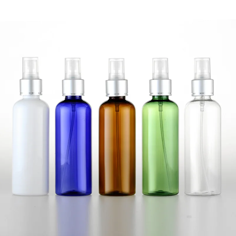 2pcs 100ml spray bottle Electrolytic Aluminum Nozzle Round shoulder bottle Cosmetic plastic bottle Sub-bottle wholesale BQ124
2pcs 100ml spray bottle Electrolytic Aluminum Nozzle Round shoulder bottle Cosmetic plastic bottle Sub-bottle wholesale BQ124