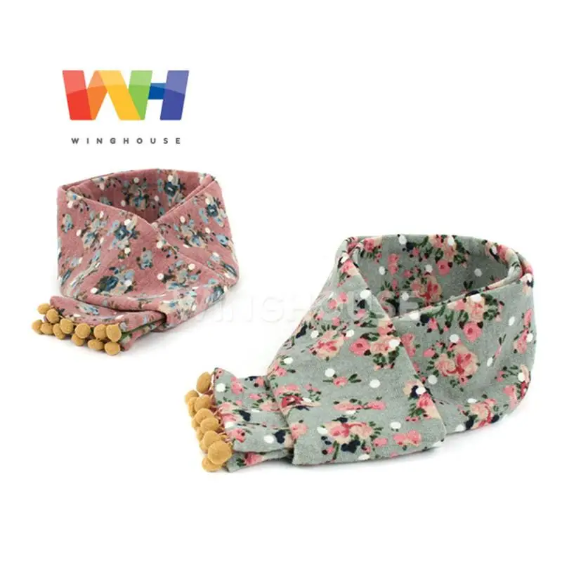 Korean Winghouse Children's Scarf Printed Fabric Muffler Girls Autumn Winter Dense Knit Scarf
Korean Winghouse Children's Scarf Printed Fabric Muffler Girls Autumn Winter Dense Knit Scarf