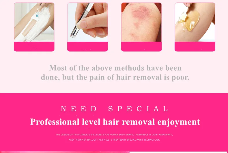 IPL laser Hair Removal Machine for Permanent Body Hair Removal with 1800000 Flashes 4 IPL laser Hair Removal Machine for Permanent Body Hair Removal with 1800000 Flashes 9