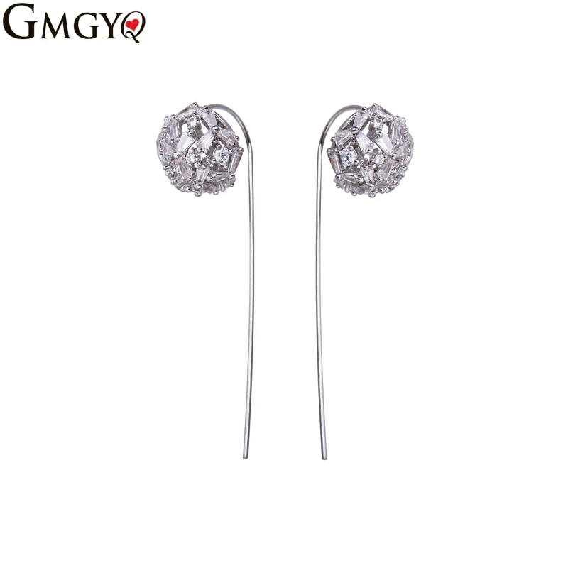 GMGYQ AAA Cubic Zirconia Long Tassel Round Hood Earrings For Women Bohemian Wedding Earrings Fashion Jewelry Graduation Gift
GMGYQ AAA Cubic Zirconia Long Tassel Round Hood Earrings For Women Bohemian Wedding Earrings Fashion Jewelry Graduation Gift