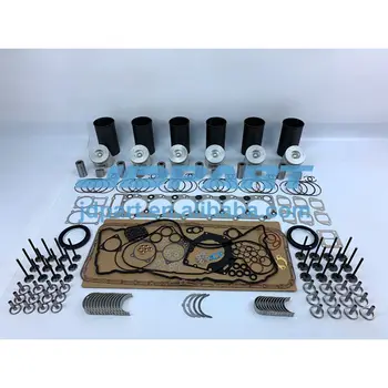 6HK1 Rebuild Kit With Valves Engine Bearings Cylinder Liner Piston Rings Full Gasket Kit For Isuzu 
6HK1 Rebuild Kit With Valves Engine Bearings Cylinder Liner Piston Rings Full Gasket Kit For Isuzu