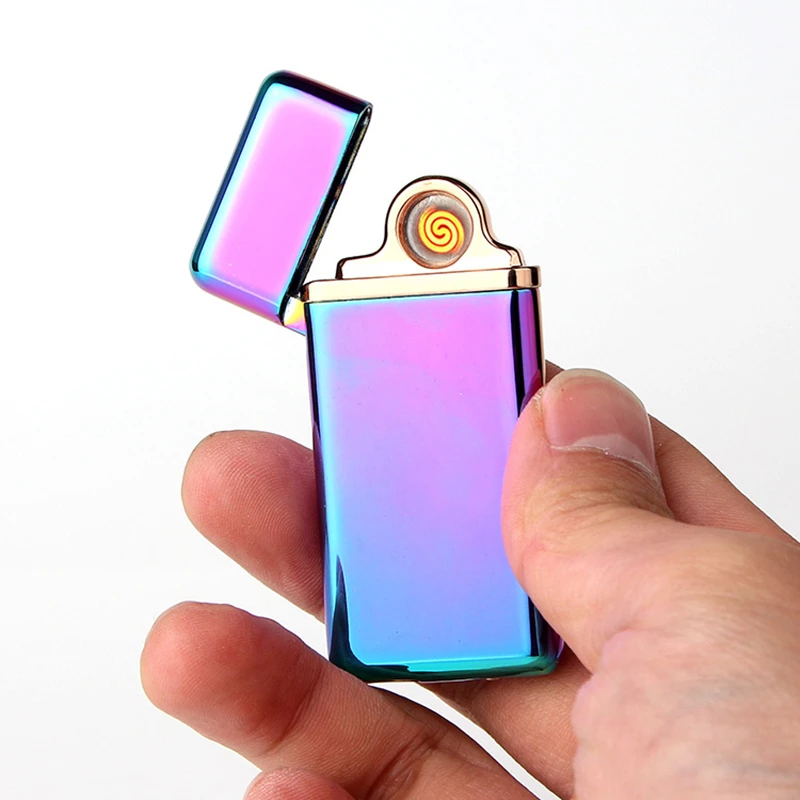USB Electronic Cigarette Lighter Ultra Thin Rechargeable Plasma Arc Lighter Smoking Tools Gadgets For Men In Cigarette Case
USB Electronic Cigarette Lighter Ultra Thin Rechargeable Plasma Arc Lighter Smoking Tools Gadgets For Men In Cigarette Case