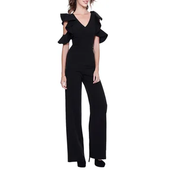 2019 Women V-Neck Short Sleeve Jumpsuit Clubwear Casual Solid Playsuit Hollow Out Party Wide Leg Overalls
2019 Women V-Neck Short Sleeve Jumpsuit Clubwear Casual Solid Playsuit Hollow Out Party Wide Leg Overalls