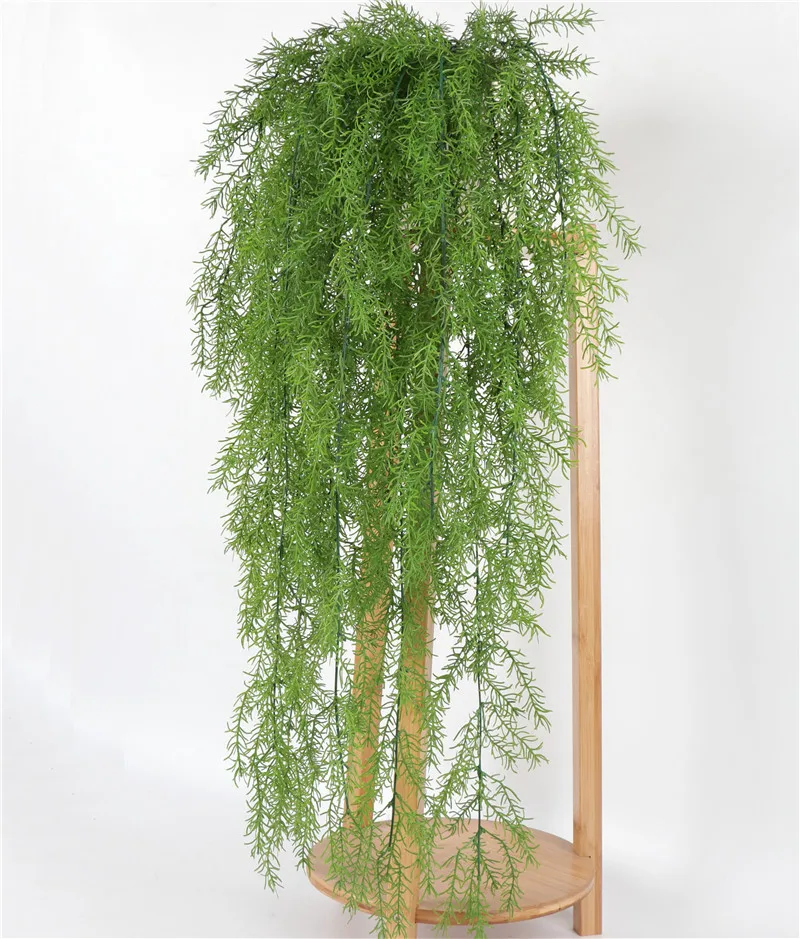 Artificial Greenery Ferns Plants Vines Pine Needle Wall Hanging Simulation Plastic Plant Indoor Outdoor Wedding Garland Decor
Artificial Greenery Ferns Plants Vines Pine Needle Wall Hanging Simulation Plastic Plant Indoor Outdoor Wedding Garland Decor
