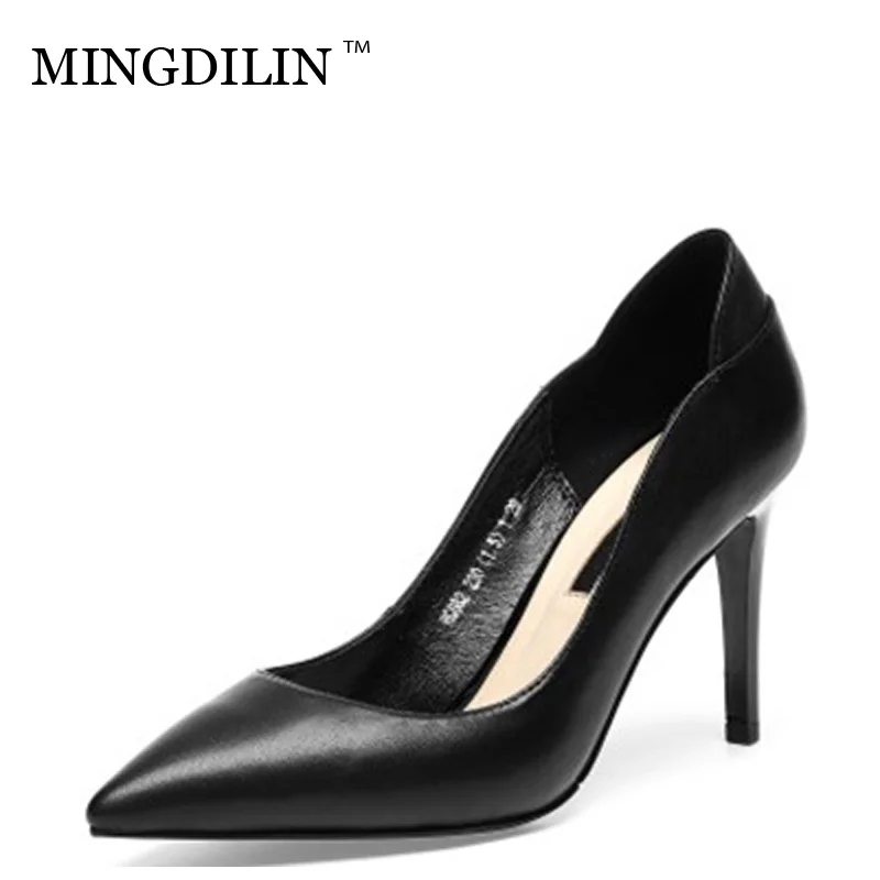 MINGDILIN High Quality Elegant Single Shoe Super heel European American Style Black Shallow Mouth Fashionable Woman Heels 2018
MINGDILIN High Quality Elegant Single Shoe Super heel European American Style Black Shallow Mouth Fashionable Woman Heels 2018