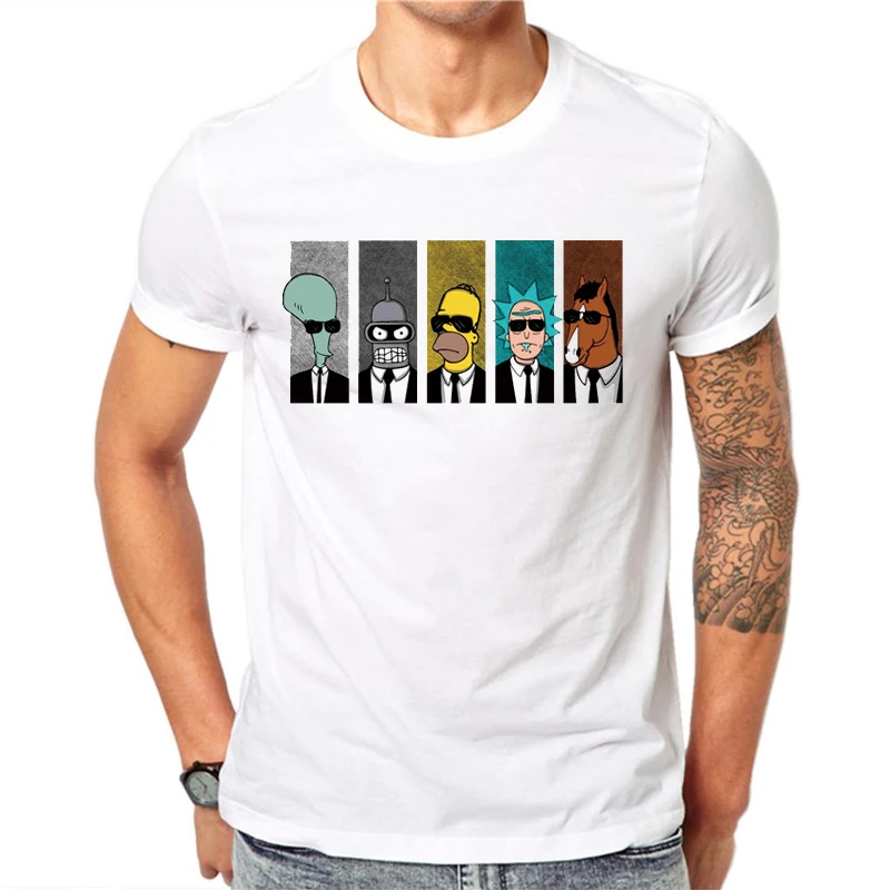 LettBao Anime rick morty t-shirt Men Tees Shirt Fashion Tops Male Print harajuku Short Sleeve Casual Breathable 2018
LettBao Anime rick morty t-shirt Men Tees Shirt Fashion Tops Male Print harajuku Short Sleeve Casual Breathable 2018