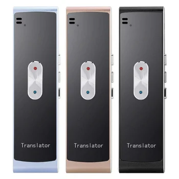 T8S Portable Translator Mini Multi-Language Smart Real Time Translator APP Translator Bluetooth Wireless Two-Way Instant Voice
T8S Portable Translator Mini Multi-Language Smart Real Time Translator APP Translator Bluetooth Wireless Two-Way Instant Voice